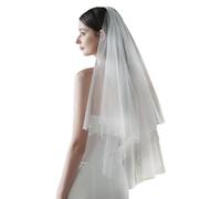 Asukohu Copricapo Da Sposa Velo Mantilla Copricapo Da Sposa Splendido Con Perline Accessori Per Capelli Per La Scuola Gioco Elegante Foto Di Nozze
