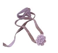 Asukohu Delicata sciarpa a collo di rosa fatti a mano borsa portachiavi alla moda accessorio gioielli per donne alla moda donna diverse occasioni fatto a mano sciarpa rosa, Taglia unica, come