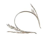 Asukohu Elegante copricapo decorato con strass, elegante accessorio per capelli con cristalli, ideale per migliorare il vostro sguardo all'evento