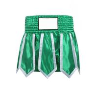 Asukohu Eleganti Pantaloncini Stampati Rinforzati Stitching Visioni Di Formazione Per Combattenti E Atleti Combattimenti Rapidamente Asciutti Pettini, verde, S