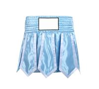 Asukohu Eleganti Pantaloncini Stampati Rinforzati Stitching Visioni Di Formazione Per Combattenti E Atleti Combattimenti Rapidamente Asciutti Pettini, azzurro, S