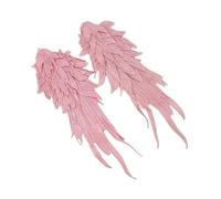 Asukohu Gothic Angel Devil - Accessorio per capelli con ali in peluche, regolabile, con clip double face, per feste in costume, romantico, accessorio per capelli