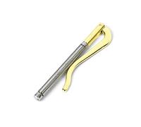 Asukohu Metallo Bifold Soldi Clip Trave Portafogli Parti Morsetto Molla Porta Contanti Muore Per La Fare Carte A Distanza, gold