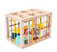 Asukohu Multi Shape Puzzle Giocattoli Per Afferrare Le Competenze motorie Per Bambini Colorati Abbinati Per Bambini Bambini Formina Educativa Giocattoli Puzzle Tavola
