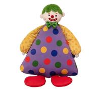 Asukohu Peluche Clown Kuschely abbraccia, cuscino imbottito per l'asilo, decorazioni per l'educazione prescolare e sviluppo sensoriale, giocattolo di peluche interattivo
