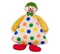 Asukohu Peluche Clown Kuschely abbraccia, cuscino imbottito per l'asilo, decorazioni per l'educazione prescolare e sviluppo sensoriale, giocattolo di peluche interattivo