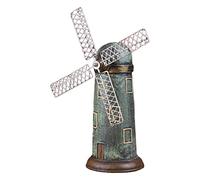 Asukohu Per Creativo Vintage Resina Mulini A Vento Ornamento Europa Stile Modello Architettura Per La Casa Camera Da Letto Ufficio Decorazione Collezione Regalo Souvenir