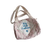 Asukohu Pratica borsa con stampa floreale elegante borsa per mummia borsa di grande capacità facile da trasportare per la scuola di shopping o gite borsa multifunzionale del bambino, Blu