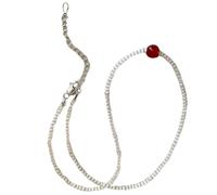 Asukohu Raffinata collana di perle d'acqua con agate amore perle di cuore accessorio per gli appassionati di gioielli femminili