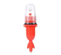 Asukohu Segnali marini Luce Net Marker Light Ad Alta Luminosità LED Pesce Attrattore Illuminazione Subacquea per Pesca Notturna Luce di Avviso Lampeggiante Net