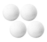 Asukohu Set di 4/8 spugne bianche per la prevenzione della formazione di feccia, robuste e riutilizzabili, filtro a sfera lavabili, per piscina