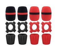 Asukohu Set di coperture protettive per microfono leggere, antiurto, durabilità, per la cancellazione del rumore, lavabili, con riduzione del rumore, copertura per microfono