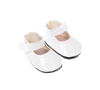 Asukohu Set di scarpe per bambole realistiche in PU per la casa dei giocattoli mostra compiti creativi in costume scarpe giocattolo delicate per bambini