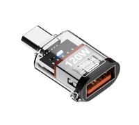 Asukohu Tipo C Maschio A USB A Femmina Convertitore 120W Ricarica Trasferimento Dati USB C Extender Con Indicatori Adattatore Connettori Multiplo Dispositivo
