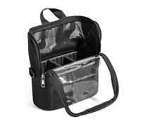 Asukohu Trucco Valigetta Pennelli Da Viaggio Trucco Porta-Pennelli Borsa Portatile Professionale Sacchetto Cosmetico Artista Supporto, b