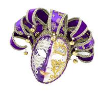 Asukohu Veneziani Commedia Masquerade Giullari Cosplay Party Squisite Decorazioni da parete per Halloween Decorazioni da parete