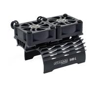 Asukohu Ventola a motore senza spazzole, silenziosa, modello auto ventola a 380 gradi, dissipatore di calore per auto radiocomandato