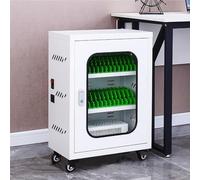 ASumPio Mobiletto Portaoggetti per Telefono Cellulare con Scatola di Sicurezza E Funzione di Ricarica Portatile, Organizer per Telefono Cellulare Ricaricabile con Quattro R,30slots