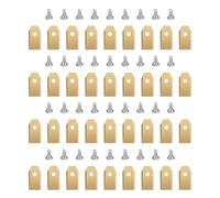 ASUNCELL 36 lame di ricambio + viti per Segway Navimow rasaerba robotizzato i105e i108e H500e H800e X315e X330e X350e X390e i110n, Lame per tosaerba Robot, viti con vernice di sicurezza