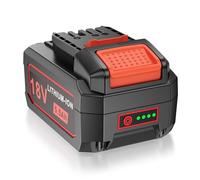 ASUNCELL Batteria agli ioni di litio da 18 V, 5,5 Ah, per attrezzi Flex AP, FL1850, batteria di ricambio 445894, con indicatore di carica