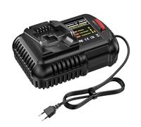 ASUNCELL Caricabatterie da 2,0 A 18 V per batteria DeWalt da 12 V-20 V, caricabatterie per DeWalt DCB112 DCB115 DCB203 DCB204 DCB205 DCB206 DCB201 DCB120 DCB127