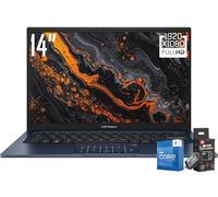 ASUS 2025 14'' FHD 1920 x 1080 Display VivoBook Thin Laptop, 13° Intel-10 Core i5-1335U, WiFi, webcam, Bluetooth, Windows 11, W/Cuertns GaN 65W Adattatore di ricarica rapida, blu (16 GB | SSD da 1024