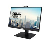 ASUS 23.8” 1080P Video Conferencing Monitor (BE24EQSK) - Full HD, IPS, Built-in Adjustable 2MP Webcam, AI Noise-canceling Mic, Speakers, Eye Care, DisplayPort, HDMI, Wall Mountable, Height Adjustable
