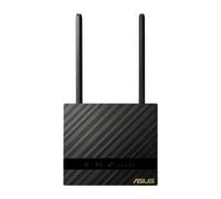 ASUS 4G-N16 router wireless Gigabit Ethernet Banda singola (2.4 GHz) Nero