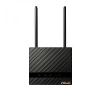 ASUS 4G-N16 router wireless Gigabit Ethernet Banda singola (2.4 GHz) Nero