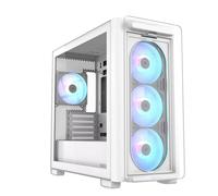 ASUS A23 Plus TG White ARGB Mini Tower No-Power Vetro Temperato minITX/mATX