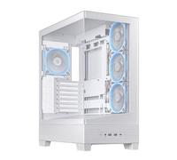 ASUS A31 PLUS ARGB Mid Tower ATX Doppio Vetro Temperato USB-C Bianco