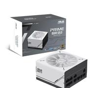 ASUS Prime 850W Gold, Alimentatore Modulare per PC, 850W di Potenza, PCle Gen 5.0, 80 Plus Gold, Standard ATX 3.0, Ventola con Doppio Cuscinetto a Sfera, Bianco, PRIME-850W-GOLD