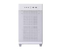 ASUS AP201 PRIME CASE TG WHITE Mini Tower Bianco (Asus Prime AP201 Gaming Case w/ Tempered Glass Window, Micro ATX, USB-C, Tool