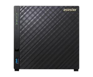 ASUS AS3204T v2 NAS Intel® Celeron® 2Gb DDR3L 0Tb ADM Nero - Nouvo