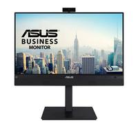 ASUS BE24ECSNK - Monitor per webcam da 24" (23,8" visualizzabile), Full HD, IPS, senza cornice, webcam Full HD, array di microfoni, cancellazione del rumore AI, certificato zoom, esposizione