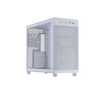 ASUS Prime AP303 TG, Case ATX da 44 Litri, Supporto per Schede Grafiche fino a 360mm, Compatibili per Radiatiori fino a 360mm e 60mm di Spessore, Porta USB-C fino a 20Gbps, Bianco