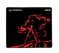 ASUS Cerberus Mat Plus Nero, Rosso Tappetino per mouse per gioco da computer