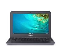 ASUS Chromebook C203XA - Computer portatile robusto e resistente agli schizzi, HD da 11,6", 180 gradi, processore MediaTek Quad-Core, 4 GB di RAM, 32 GB eMMC, MIL-STD 810G durata, grigio scuro,