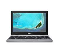 ASUS Chromebook C223NA-DH02 11.6" HD, Intel Dual-Core Celeron N3350 Processor (Up to 2.4GHz) 4GB RAM, 32GB eMMC Storage, Grey