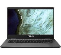 ASUS Chromebook C423 Computer portatile da 14 pollici per studenti d'affari, Intel Celeron N3350 fino a 2,4 GHz, 4 GB DDR4 RAM, 32 GB eMMC, 802.11AC WiFi, webcam, Type-C, online Class Ready, Chrome