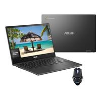ASUS Chromebook CM1402 2024, display FHD da 14 pollici, MediaTek Kompanio 520, 4 GB di RAM, 128 GB di memoria, grafica MediaTek, Bluetooth, Wi-Fi, Chrome OS