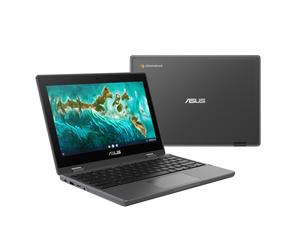 ASUS Chromebook CR1100FKA-BP0069 N4500 29,5 cm (11,6 ) HD Touchscreen Intel® Celeron® N 4 GB LPDDR4x-SDRAM 64 GB eMMC Wi-Fi 6 (802.11ax) ChromeOS Grigio - Nouvo
