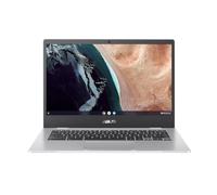 ASUS Chromebook CX1 Computer portatile Full HD Touchscreen da 14", Intel Celeron N4500 1.1GHz, 8 GB RAM, 64 GB di memoria flash eMMC, Chrome OS, argento trasparente