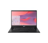 ASUS Chromebook CX1, display NanoEdge Full HD da 15,6 pollici, processore Intel Celeron N3350, memoria eMMC da 64 GB, RAM da 4 GB, tastiera resistente agli schizzi, sistema operativo cromato, grigio