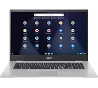 ASUS - Chromebook da 17,3" - Memoria Intel Celeron N4500-4GB - 32GB eMMC - Argento trasparente