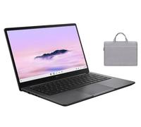 ASUS Chromebook Plus CX 14" FHD Touchscreen Laptop con Google AI|Processore Intel Core 3 N355 | Grafica Intel UHD |Grigio| 8 GB RAM DDR5 | SSD 256 GB | Chrome OS | Bundle con borsa grigia