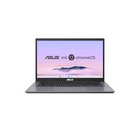 ASUS Chromebook Plus CX34 - Computer portatile, schermo IPS 14" FHD antiriflesso | Intel Core i3-1215U | 8 GB di RAM | 128 GB UFS | Intel UHD | ChromeOS | Tastiera QWERTZ | Grigio |