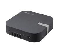 ASUS Chromebox 5a con processore Intel® Celeron® 7305, 4GB DDR4 RAM, 128GB M.2 PCIe G4x4 NVMe SSD, Quad-Display, Wi-Fi 6E e Bluetooth, GB LAN, USB-C, Cromato OS, Montaggio VESA