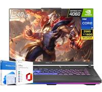 ASUS Computer portatile da gioco ROG Strix G16, 14a generazione 24-Core i9-14900HX, DDR5 da 16 GB, SSD da 1 TB, licenza a vita Microsoft Office e Windows 11 Pro, WQXGA da 16" 240 Hz, GeForce RTX 4060,