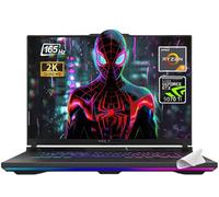 ASUS Computer portatile da gioco ROG Strix G16 2025, display FHD 165Hz da 16 pollici, AMD Ryzen 9 8940HX, RTX 5070 Ti (TGP 140W), switch MUX, finestra 11, con tappetino per mouse (64 GB di RAM | SSD